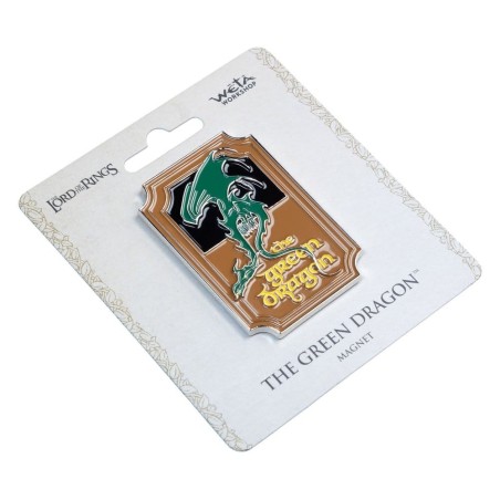 Le Seigneur des Anneaux - Aimant The Green Dragon (Enamel) 7 cm