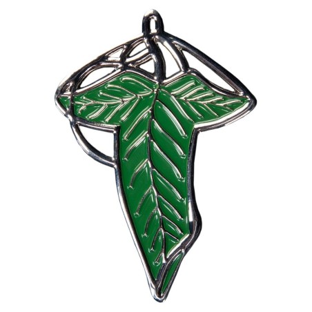 Le Seigneur des Anneaux - Aimant Elven Leaf (Enamel) 4 cm