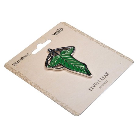 Lord of the Rings - Magnet Elven Leaf (Enamel) 4 cm