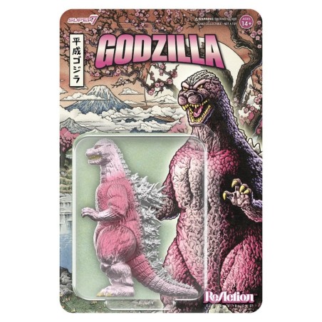 Godzilla - Figurine Toho ReAction Godzilla '89 (Cherry Blossom Festival)