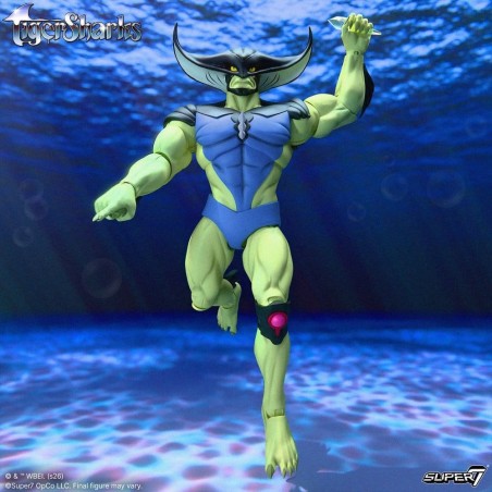 TigerSharks - Ultimates Wave 01 Action Figure T-Ray 18 cm