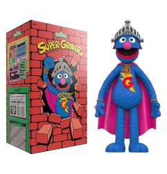 1, Rue Sésame - Figurine Supersize Super Grover 36 cm