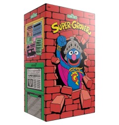 1, Rue Sésame - Figurine Supersize Super Grover 36 cm