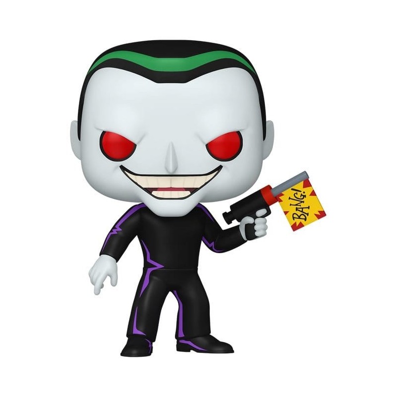 Batman, la relève : Le Retour du Joker - Figurine POP! Joker avec pistolet 9 cm