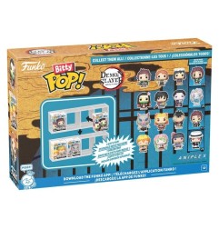 Demon Slayer: Kimetsu no Yaiba - Pack 4 figurines Bitty POP! Zenitsu 2,5 cm