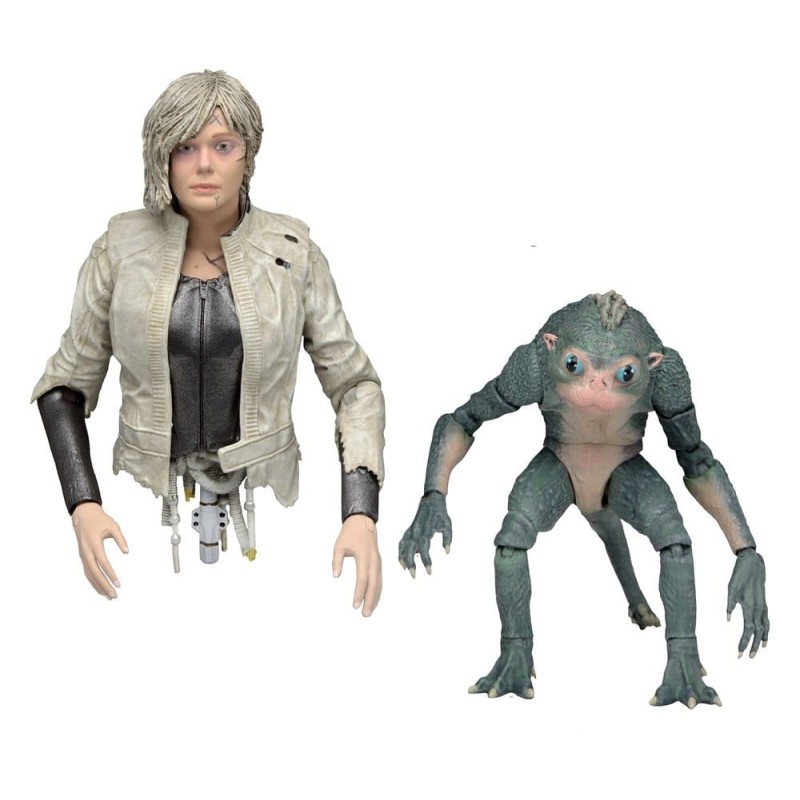 Predator Badlands - Figurine Ultimate Thia & Bud 18 cm