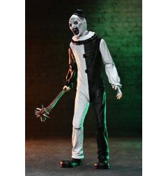 Terrifier 2 - Pack 2 figurines Ultimate Art the Clown & Little Pale Girl 18 cm