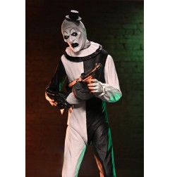 Terrifier 2 - Pack 2 figurines Ultimate Art the Clown & Little Pale Girl 18 cm