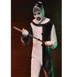 Terrifier 2 - Pack 2 figurines Ultimate Art the Clown & Little Pale Girl 18 cm