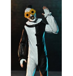 Terrifier 2 - Pack 2 figurines Ultimate Art the Clown & Little Pale Girl 18 cm