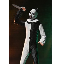 Terrifier 2 - Pack 2 figurines Ultimate Art the Clown & Little Pale Girl 18 cm