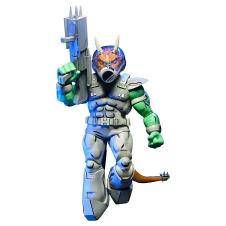 Les Tortues Ninja (Mirage Comics) - Figurine Shock Commando Triceraton 18 cm