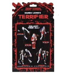 Terrifier 3 Toony Terrors - Figurine Santa Suit Art the Clown (Bloody Version) 15 cm
