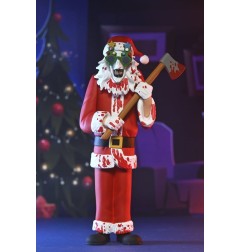 Terrifier 3 Toony Terrors - Figurine Santa Suit Art the Clown (Bloody Version) 15 cm