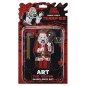 Terrifier 3 Toony Terrors - Figurine Santa Suit Art the Clown (Bloody Version) 15 cm