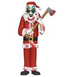 Terrifier 3 Toony Terrors - Figurine Santa Suit Art the Clown (Bloody Version) 15 cm