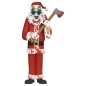 Terrifier 3 Toony Terrors - Figurine Santa Suit Art the Clown (Bloody Version) 15 cm