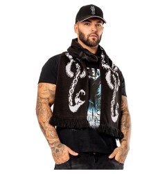 Harry Potter - Scarf Dark Arts Spell Long Length Black