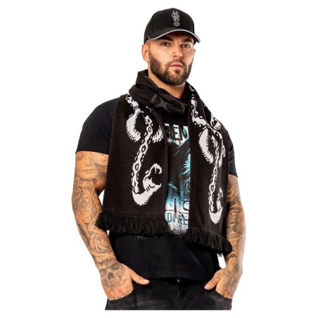 Harry Potter - Scarf Dark Arts Spell Long Length Black