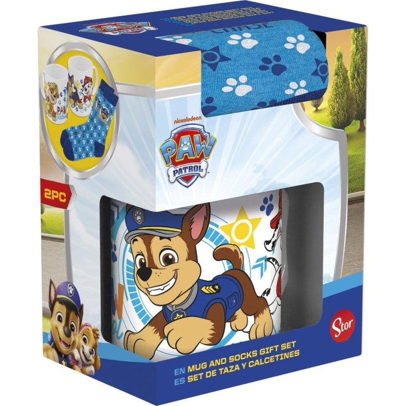Paw Patrol, la Pat'Patrouille - Set mug & chaussettes Icons Paw Patrol, la Pat'Patrouille