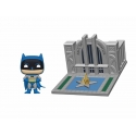 Batman 80th- Figurine POP! Batman & Hall of Justice 9 cm