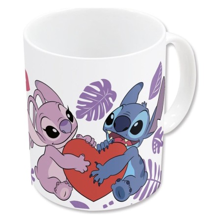 Lilo & Stitch - Mug Angel & Stitch Heart 325 ml