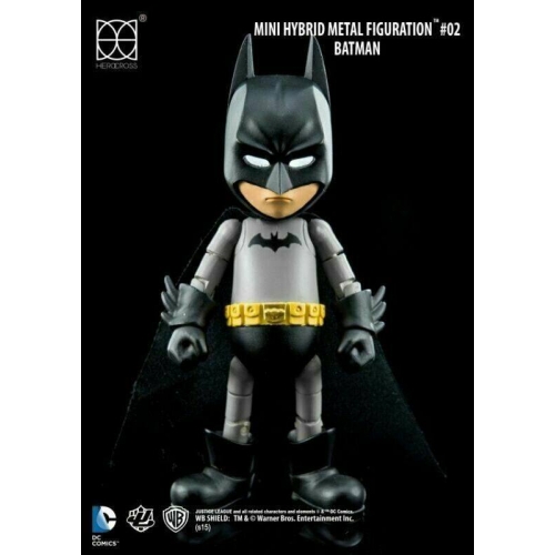 Justice League - Mini figurine Hybrid Metal Batman 9 cm