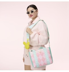 Disney - Sac shopping Mickey & Friends Tennis avec porte-monnaie by Loungefly