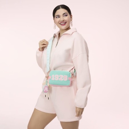 Disney - Sac à bandoulière avec porte-monnaie Mickey & Friends Tennis by Loungefly