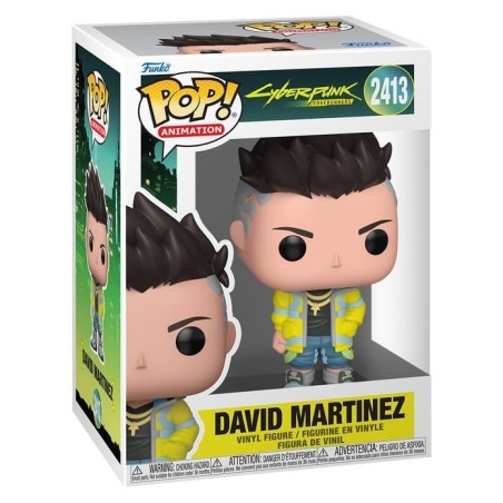 Cyberpunk: Edgerunners - Figurine POP! David 9 cm