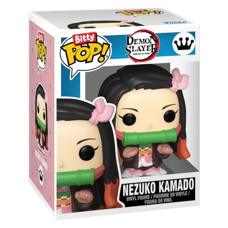 Demon Slayer: Kimetsu no Yaiba - Figurines Bitty POP! Tanjiro & Nezuko 2 cm