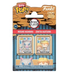 Demon Slayer: Kimetsu no Yaiba - Figurines Bitty POP! nosuke & Zenitsu 2 cm