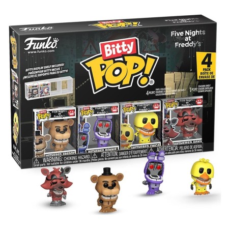 Five Nights at Freddy's - Pack 4 figurines Bitty POP! Five Nights at Freddy's 2,5 cm