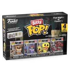 Five Nights at Freddy's - Pack 4 figurines Bitty POP! Five Nights at Freddy's 2,5 cm