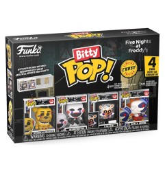 Five Nights at Freddy's - Pack 4 figurines Bitty POP! Five Nights at Freddy’s 2,5 cm
