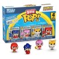 Sonic The Hedgehog - Pack 4 figurines Bitty POP! Sonic 2,5 cm
