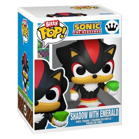 Sonic The Hedgehog - Pack 4 figurines Bitty POP! Shadow 2,5 cm