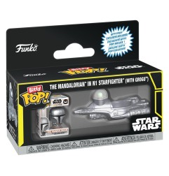 Star Wars - Figurine Bitty POP! Star Wars N1 w/Mando 2,5 cm