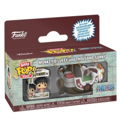 One Piece - Figurine Bitty POP! Thousand Sunny w/Luffy 2,5 cm