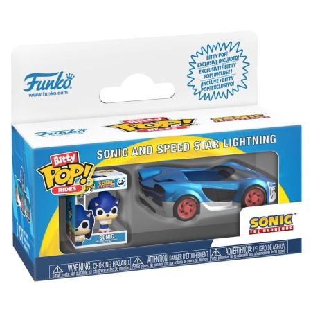 Sonic - Figurine Bitty POP! Speed Star w/Sonic 2,5 cm