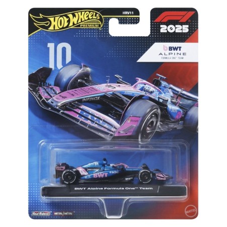Hot Wheels - Formule 1 Premium véhicule Die-Cast 1:64 Team Alpine: Driver 1