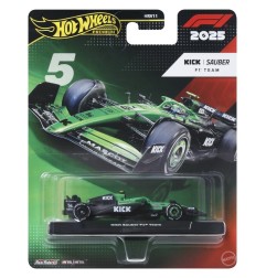 Hot Wheels - Formule 1 Premium véhicule Die-Cast 1:64 Team Sauber: Driver 2