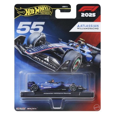 Hot Wheels - Formula 1 Premium Die-Cast Vehicle 1:64 Team Williams: Driver 1