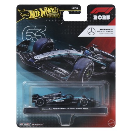 Hot Wheels - Formule 1 Premium véhicule Die-Cast 1:64 Team Mercedes Benz: Driver 1
