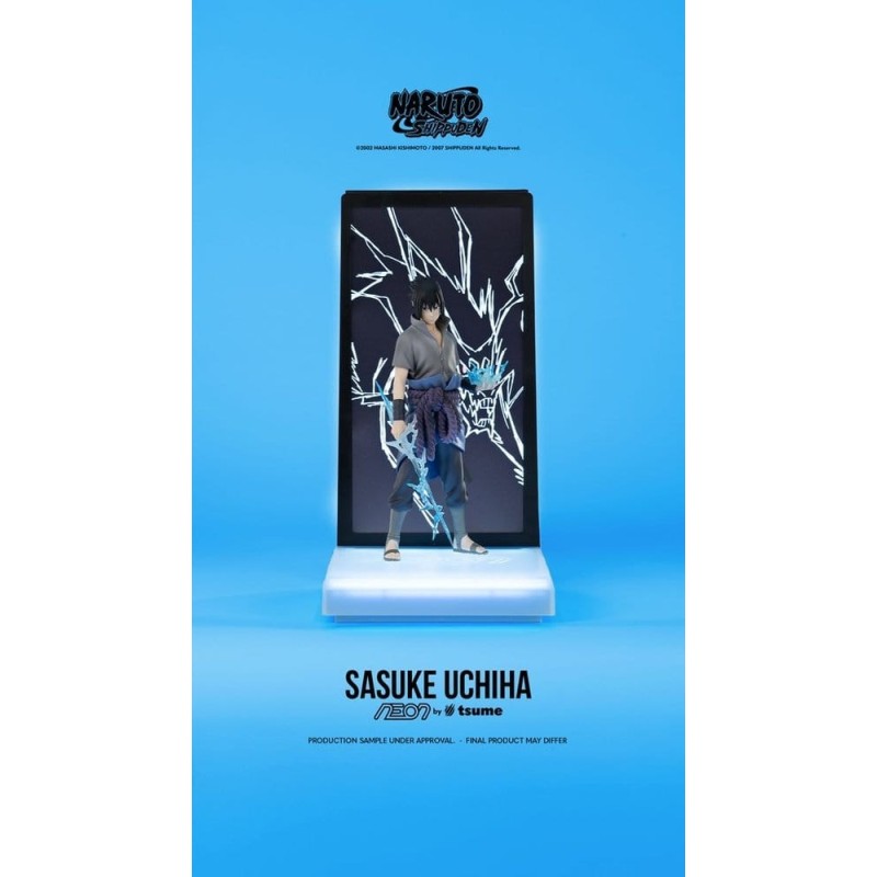 Naruto - Figurine Neon 1/9 Sasuke Uchiha 25 cm