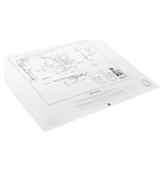 Le Seigneur des Anneaux - Plan de construction Art Print The Grey Havens 59 x 42 cm