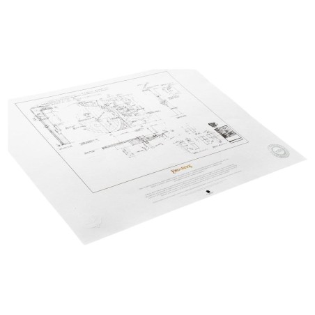 Lord of the Rings - Blueprint Art Print The Grey Havens 59 x 42 cm