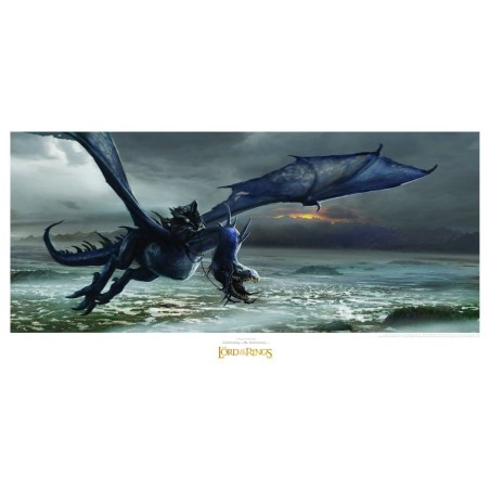 Le Seigneur des Anneaux - Impression Art Print Nazgul Ahunt 59 x 30 cm