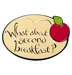 Le Seigneur des Anneaux - Aimant What About Second Breakfast? (Enamel) 7 cm