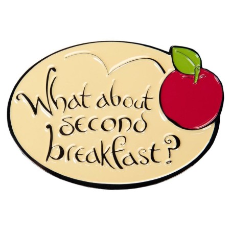 Le Seigneur des Anneaux - Aimant What About Second Breakfast? (Enamel) 7 cm
